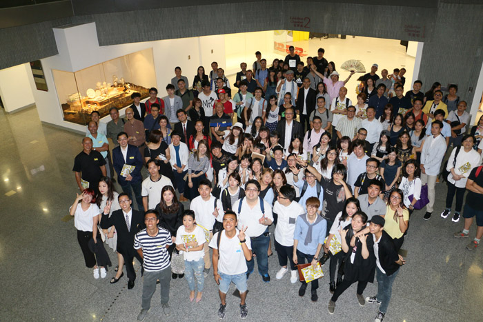 Group photo of the Scholarships Sponsors and all students