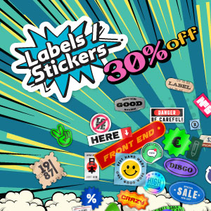 Labels / Stickers 30% off