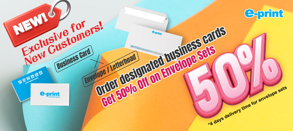 Namecard x Envelope package 50%off