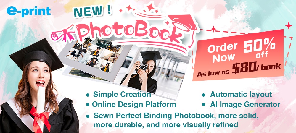 Photo book 50% discount