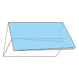 對摺再荷包摺
