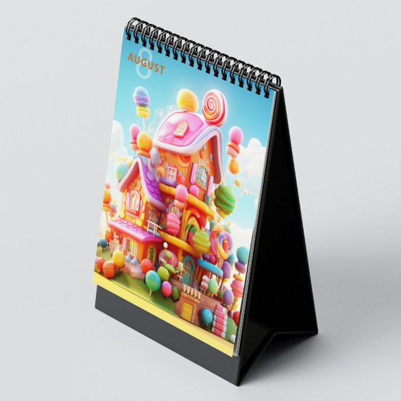 Personalized desk calendars suitable for decoration, gifting, and personal use.