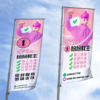 Election Advertising Flag
