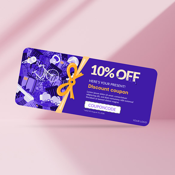 Variable Data Color Coupons / Tickets-Templete1