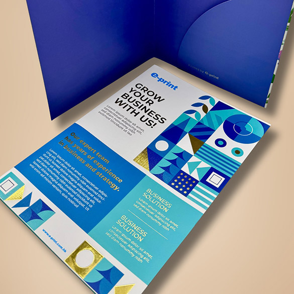 紙Folder 服務行業