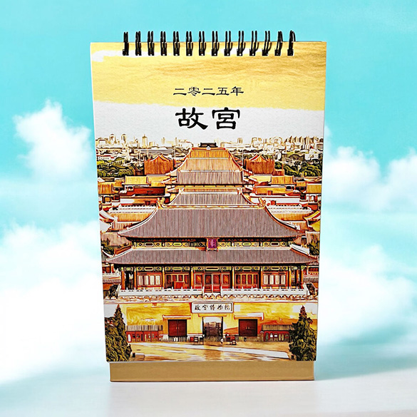 desk calendar suitable for Japanese companies, travel agencies, cafes, shopping centers, and promotional gifts.
