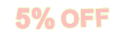 5% off