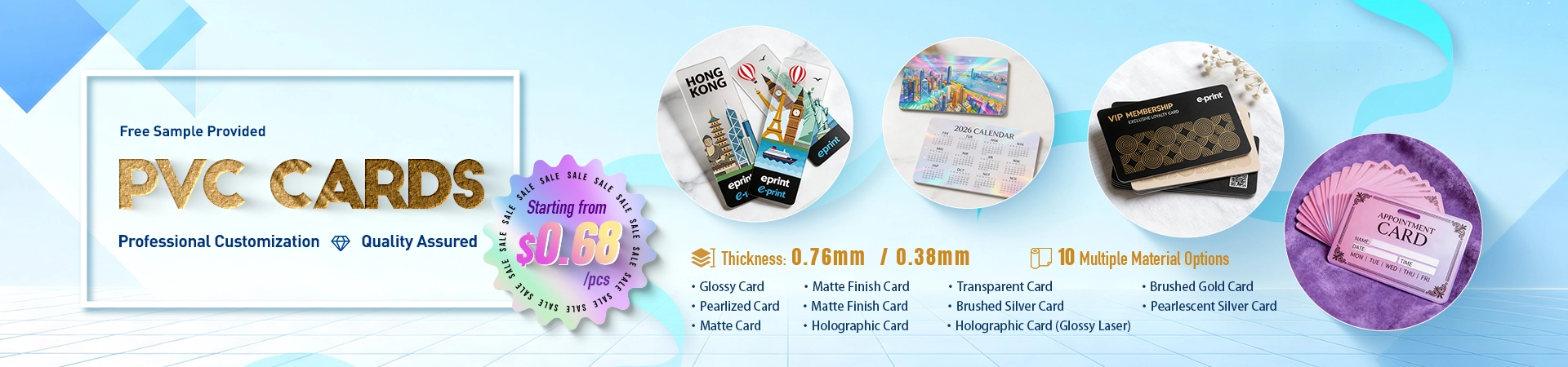 PVC Cards Professional Customization  Quality Assured
