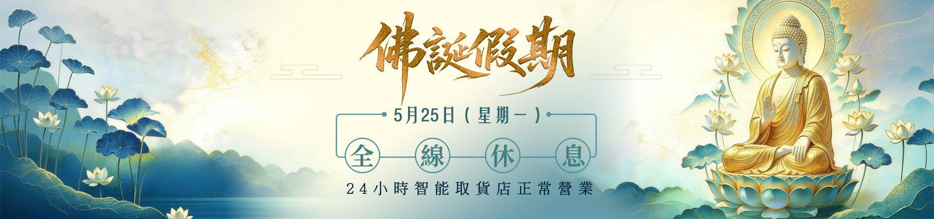 佛誕假期通知