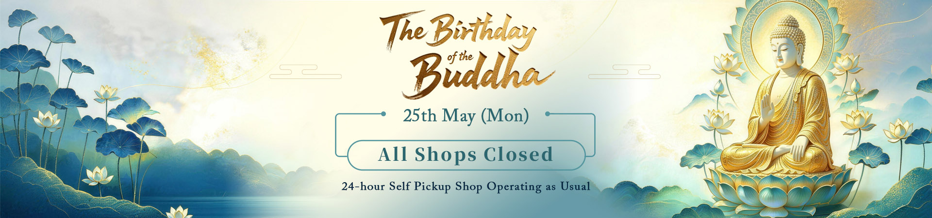 Buddha's Birthday Holiday Notice