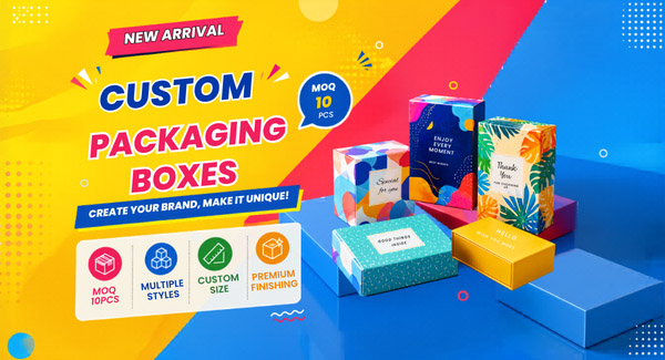 Newly launched personalized packaging boxes