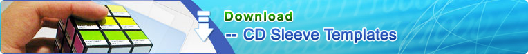 CD Sleeve Templates