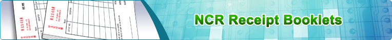 NCR Receipt Booklets