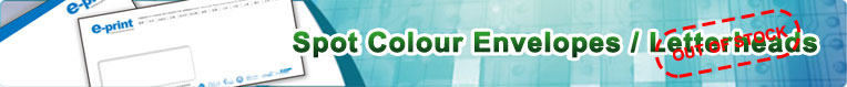 Spot Colour Envelopes / Letterheads