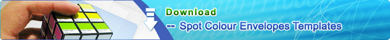Spot Colour Envelopes Templates