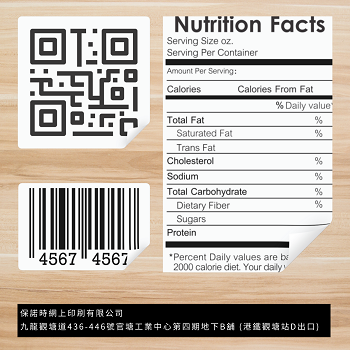 Single Colour Labels