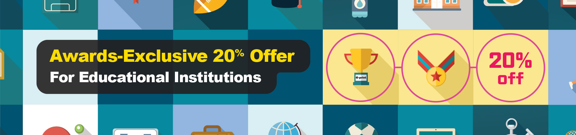 Exclusive 20% offer for educational institutions