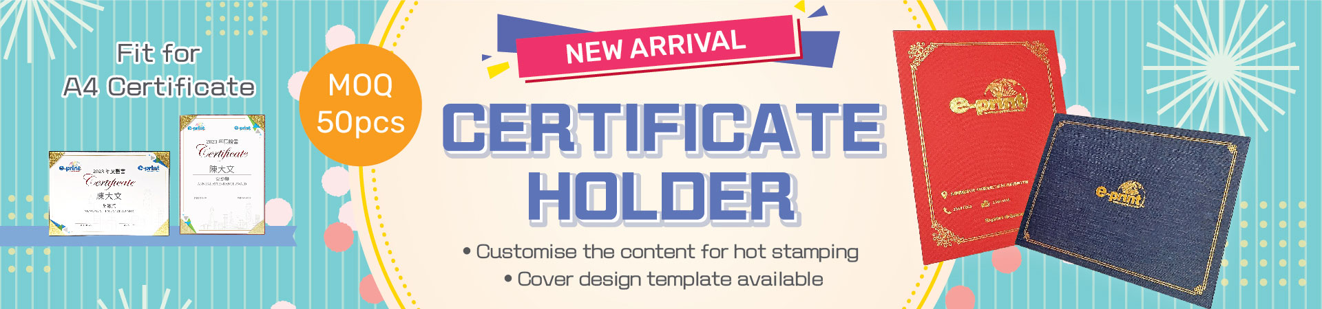 Certificate Holder / Certificate cover