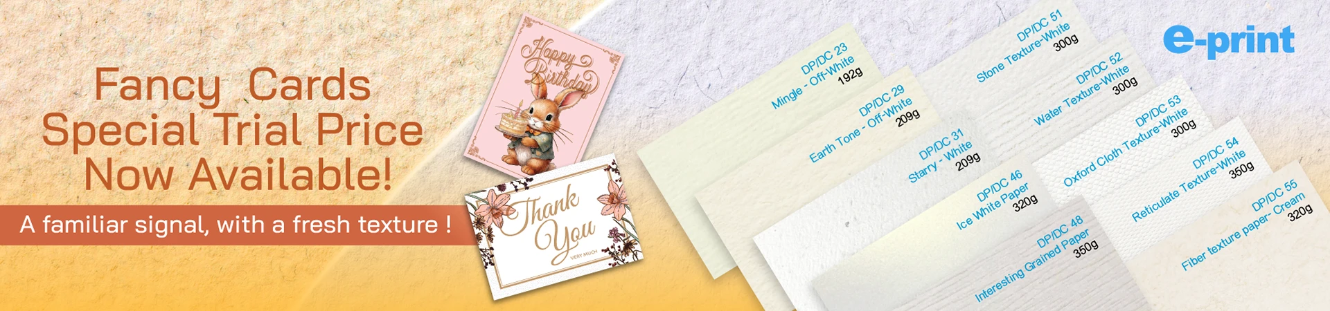 Fancy Cards Special Trial Price Now Available!