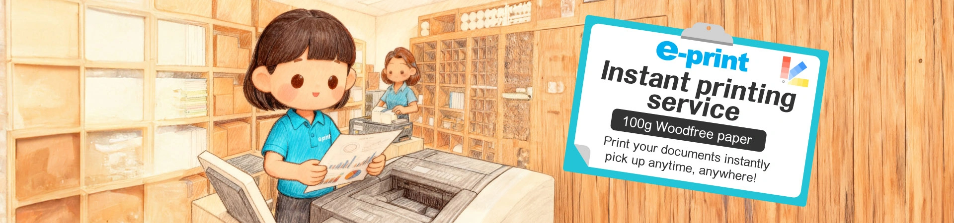 Instant printing service